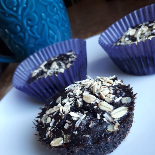 Banana Cacao Muffins