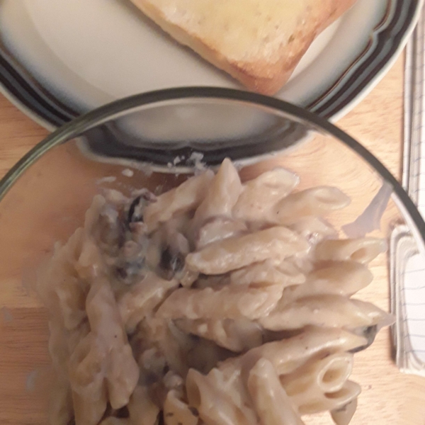 Creamy Mushroom Sauce with Milk