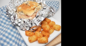 Hot Corned Beef and Cheese Sandwiches