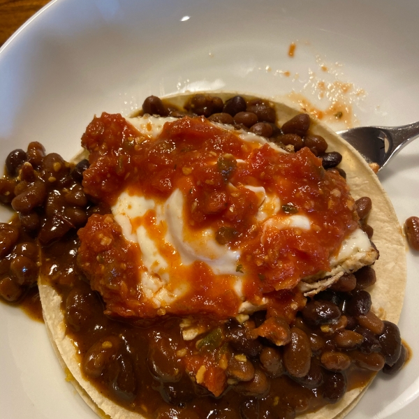 Black Bean Huevos Rancheros