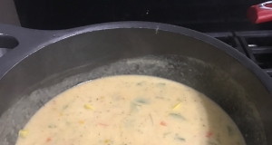 Vegetable Cheesy Soup