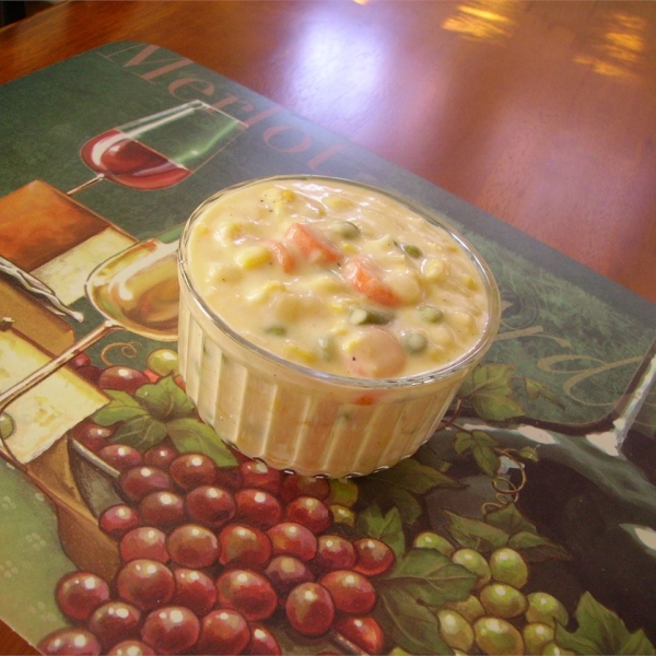 Vegetable Cheesy Soup
