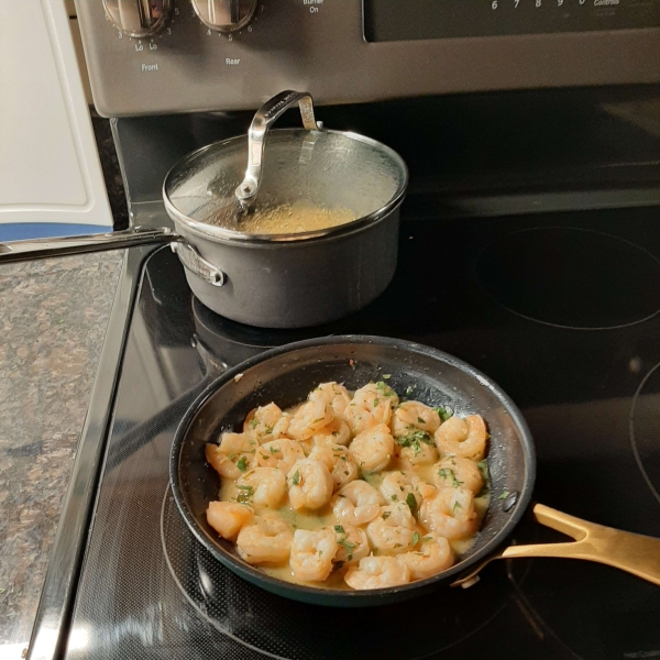 Simple Garlic Shrimp