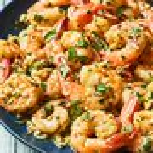Simple Garlic Shrimp