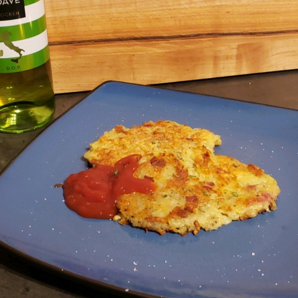 Polpette di Patate Fritte (Potato and Prosciutto Fritters)