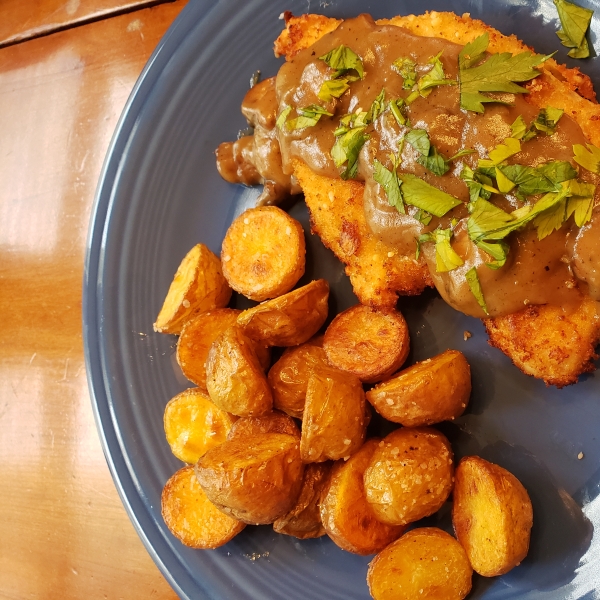 Chicken Marsala Milanese