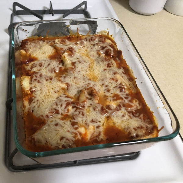 Stuffed Pasta Shells Surprise
