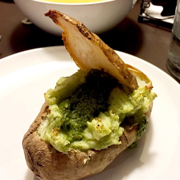 Chimichurri Twice-Baked Potatoes