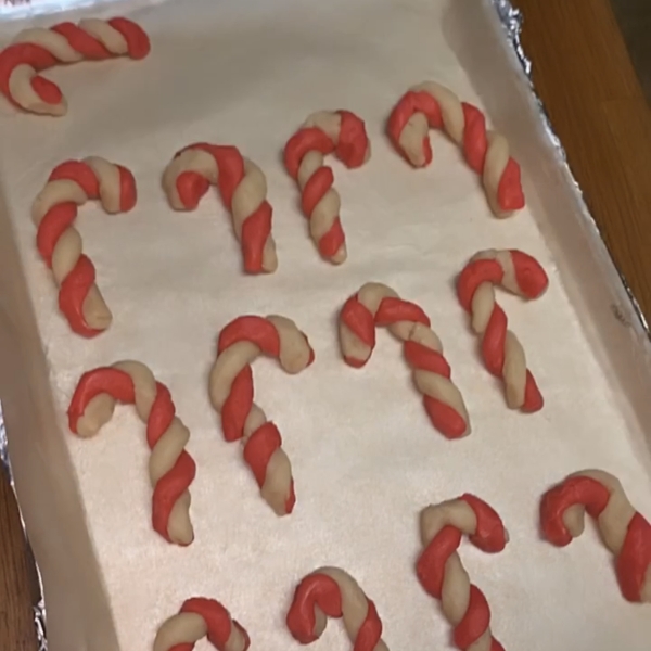 Candy Cane Cookies III