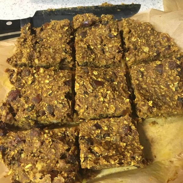 Vegan Coconut-Oat Bars