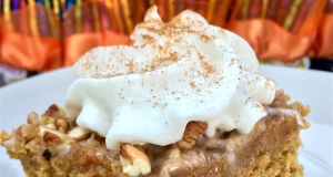 Iced Pumpkin Spice Cake
