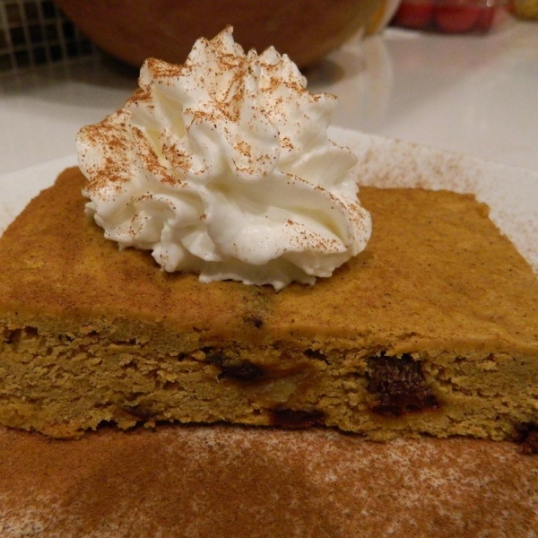 Iced Pumpkin Spice Cake