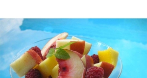 Fruit Salad with Lemon-Cinnamon Syrup