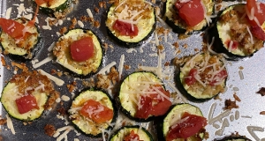 Quick Baked Zucchini Chips