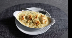 Creamy Cod and Potato Gratin