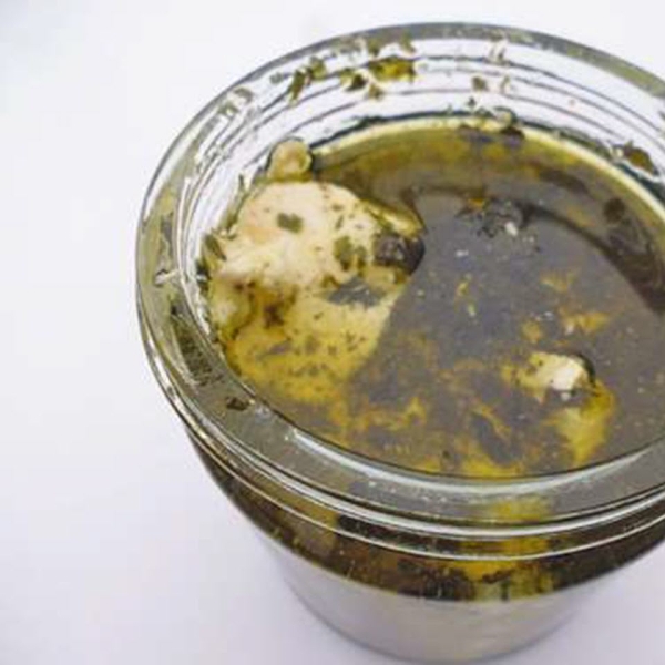 Ramp Marinated Feta