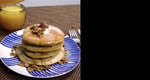 Fluffy Vegan Pumpkin Pancakes