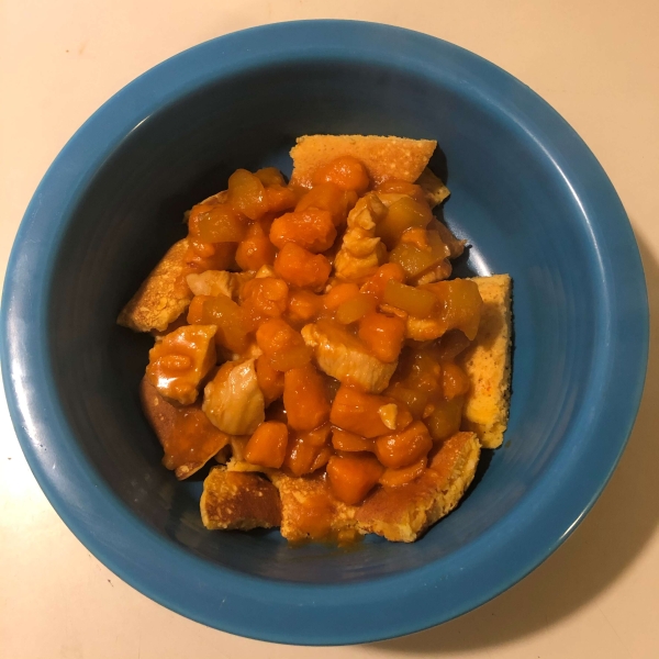 Spicy Mango Sweet Potato Chicken
