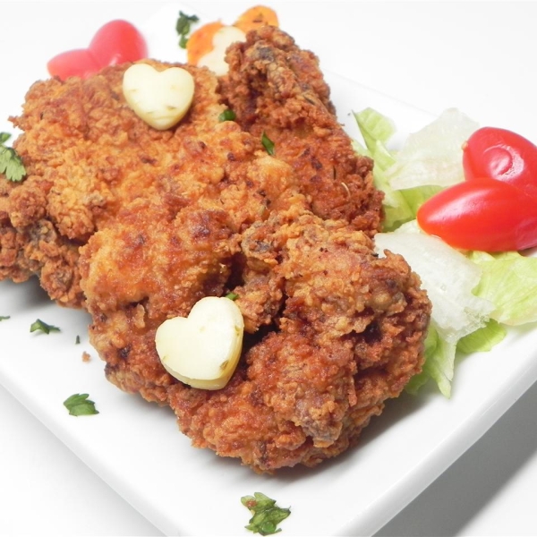 Eggnog Fried Chicken