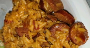 Spruced-up Zatarain's® Jambalaya