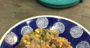 Pepper Beef Rice Skillet