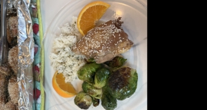 Sesame Chicken Thighs