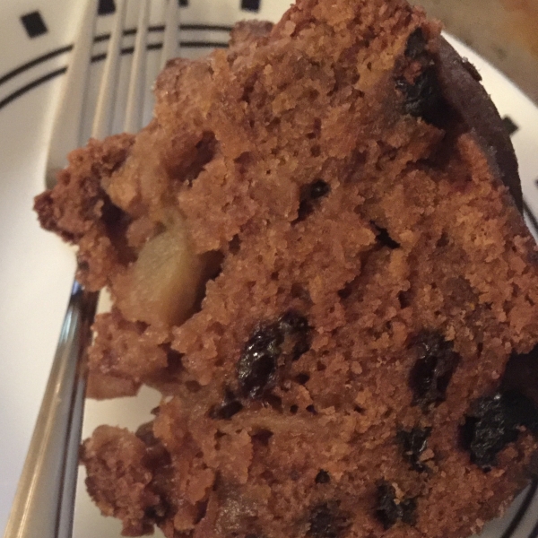 Apple Cake with Raisins