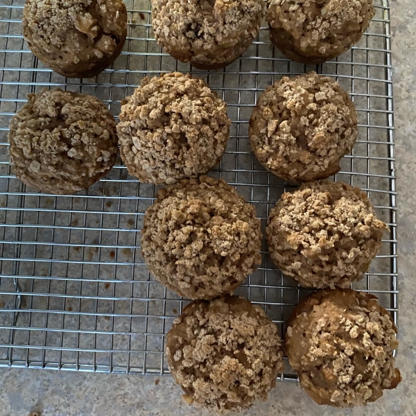 Apple Cinnamon Oatmeal Muffins