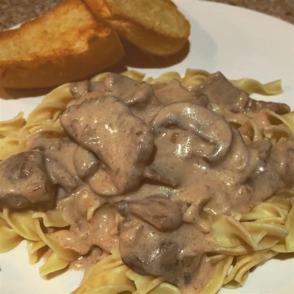 Diane's Beef Stroganoff
