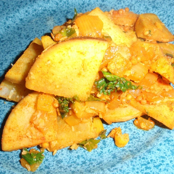 Turnip with Coconut