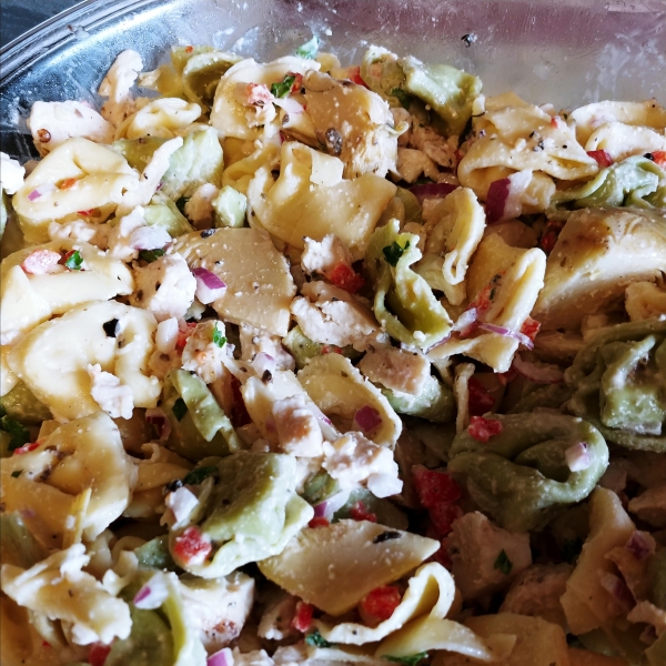 Tortellini and Artichoke Salad
