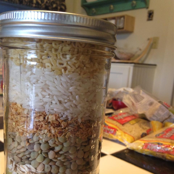 Friendship Soup Mix in a Jar