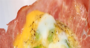 Ham and Cheese Egg Bowl