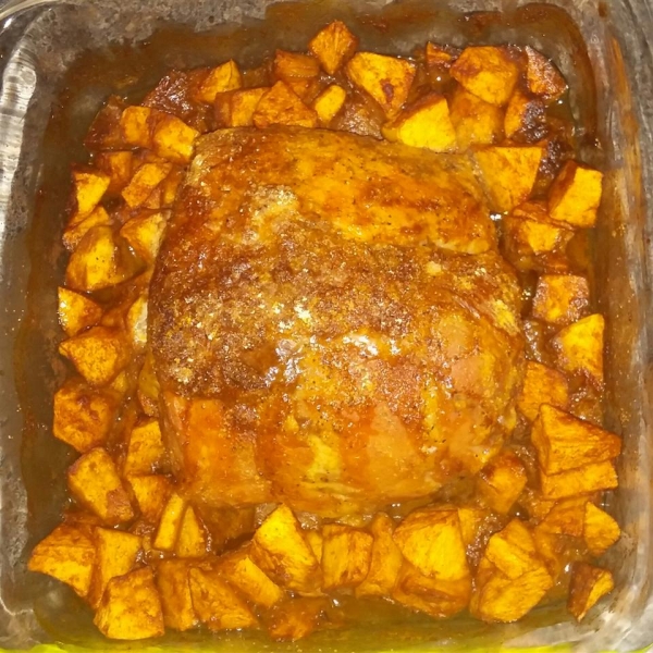 Herbed Pork and Apples