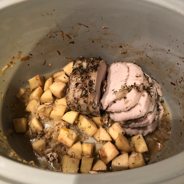 Herbed Pork and Apples