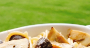Easy Mushroom-Miso Pasta