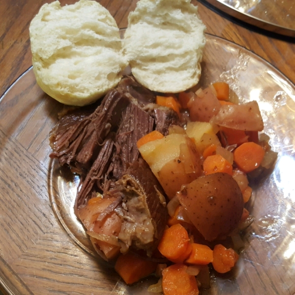 Slow Cooker Sweet-and-Sour Pot Roast