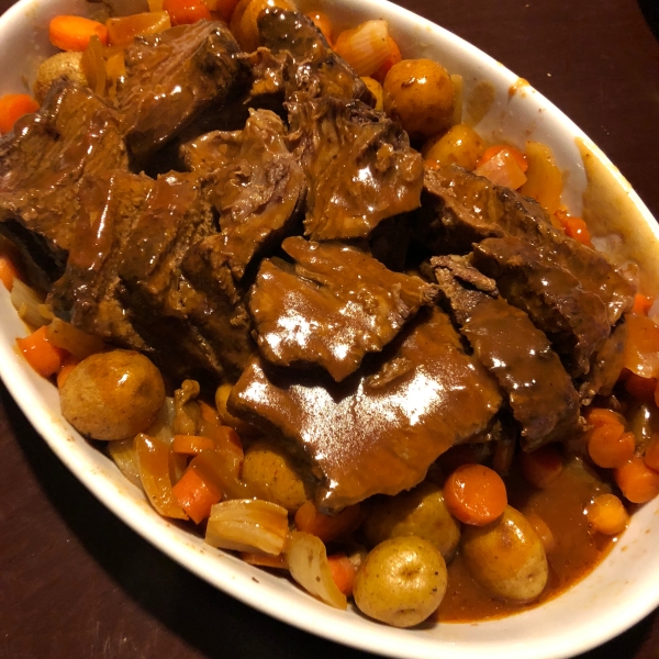 Slow Cooker Sweet-and-Sour Pot Roast