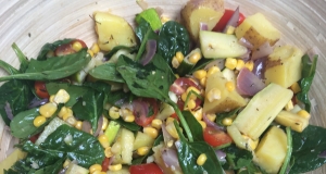 Rainbow Roasted Potato Salad