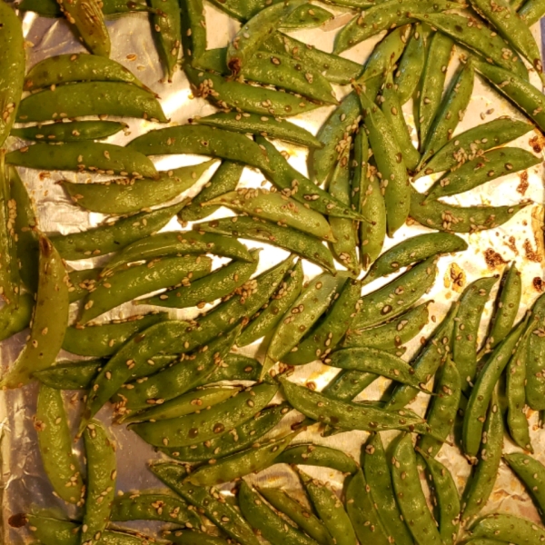Asian Sugar Snap Pea Appetizer