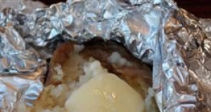 Campfire Baked Potatoes