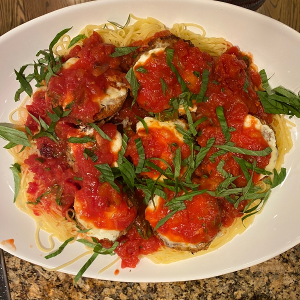 Air Fryer Eggplant Parmesan