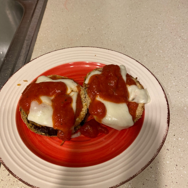 Air Fryer Eggplant Parmesan