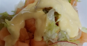 Festive Fruit Salad with Yogurt-Orange Dressing