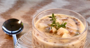 Scallop, Leek, and Mushroom Chowder