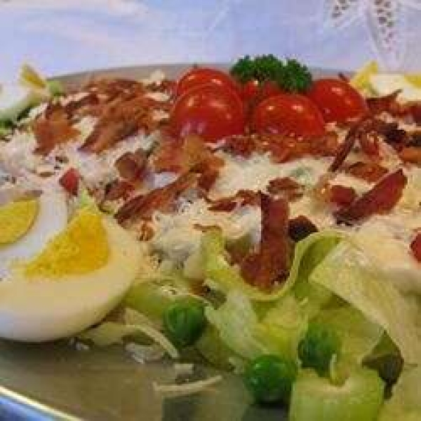 Miss Betty's 24-Hour Lettuce Salad