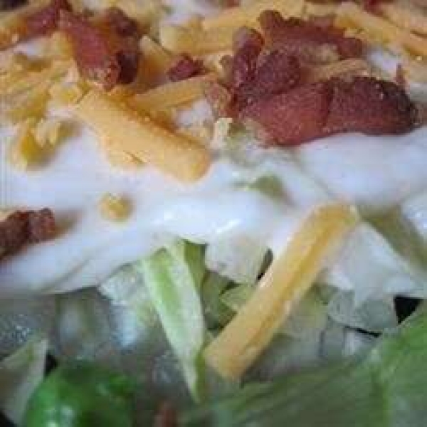 Miss Betty's 24-Hour Lettuce Salad