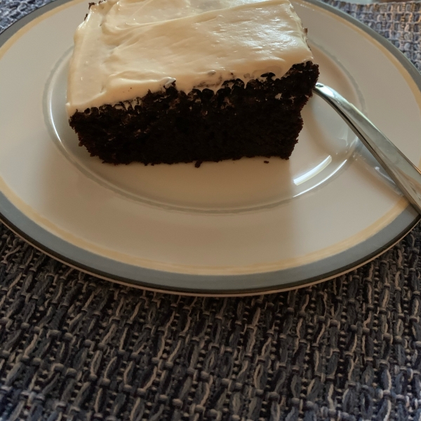 Black Chocolate Cake