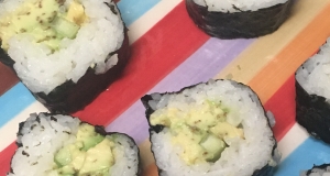 Smoked Salmon Sushi Roll