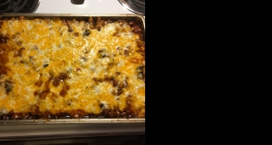 Hot Sausage Links and Beans Casserole
